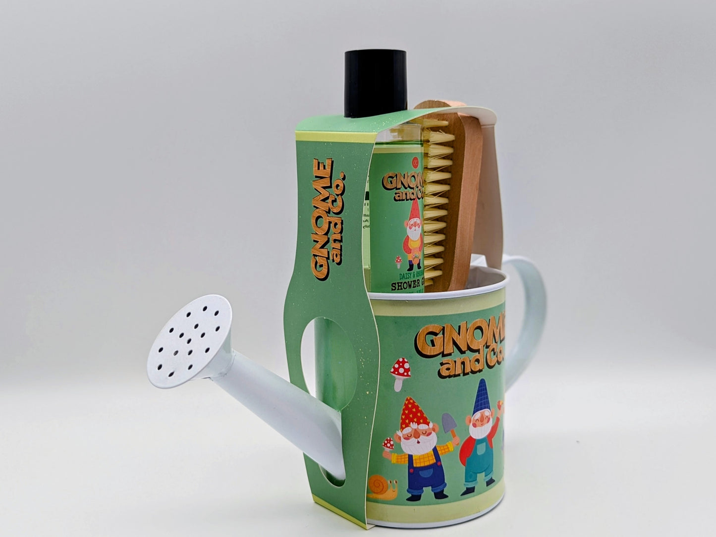 Garten- und Geschenkset GNOME & CO. in Gießkanne