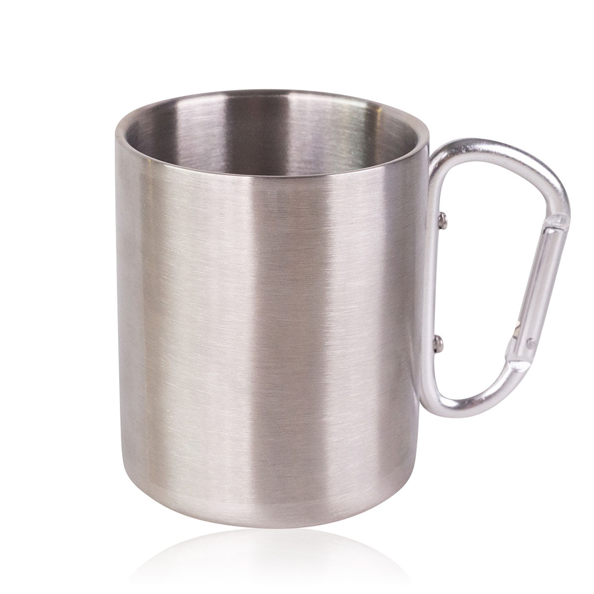 ADVENTURE COLLECTION Badeset  Einzelansicht Edelstahl-Becher mit Karabiner-Griff
